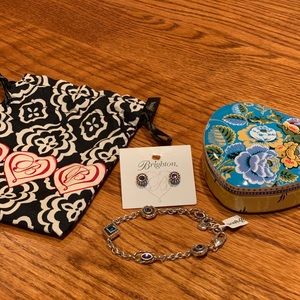 Brighton earring and bracelet gift set.  NWT